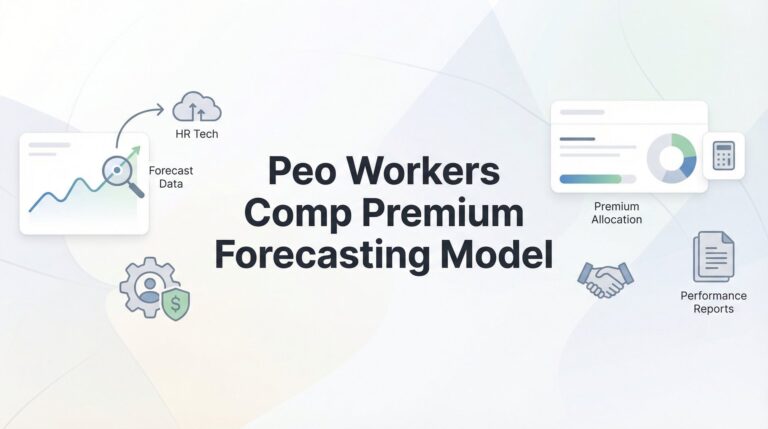 How to Build a Workers’ Comp Premium Forecasting Model for Your PEO Arrangement