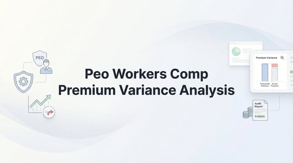PEO Workers Comp Premium Variance Analysis: Finding Hidden Costs in Your Insurance Spend