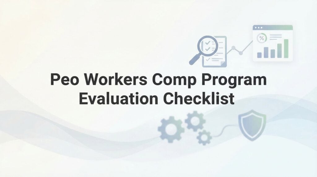 7 Critical Checkpoints for Evaluating a PEO Workers’ Comp Program