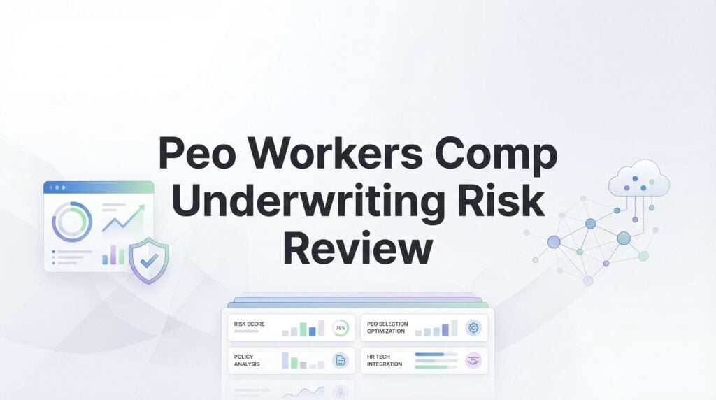 PEO Workers Comp Underwriting Risk Review: What Happens Before You Get Approved
