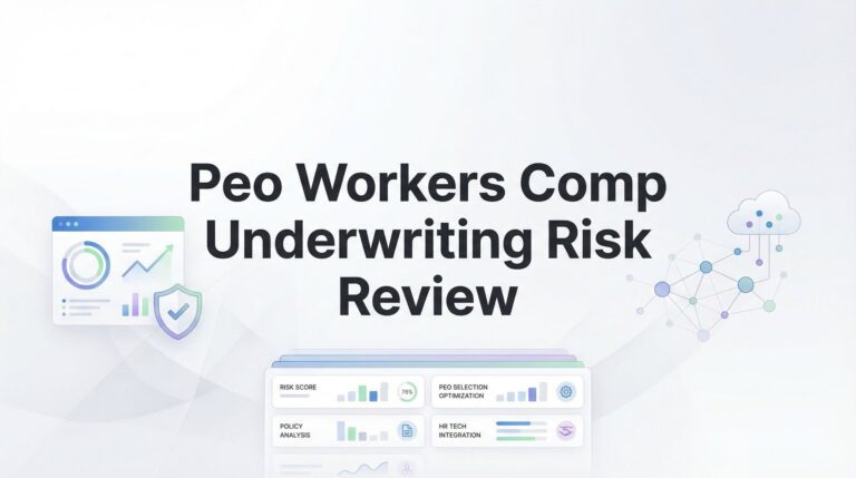 PEO Workers Comp Underwriting Risk Review: What Happens Before You Get Approved
