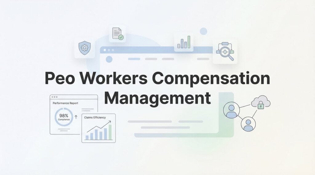 PEO Workers Compensation Management: How It Actually Works and When It Makes Sense