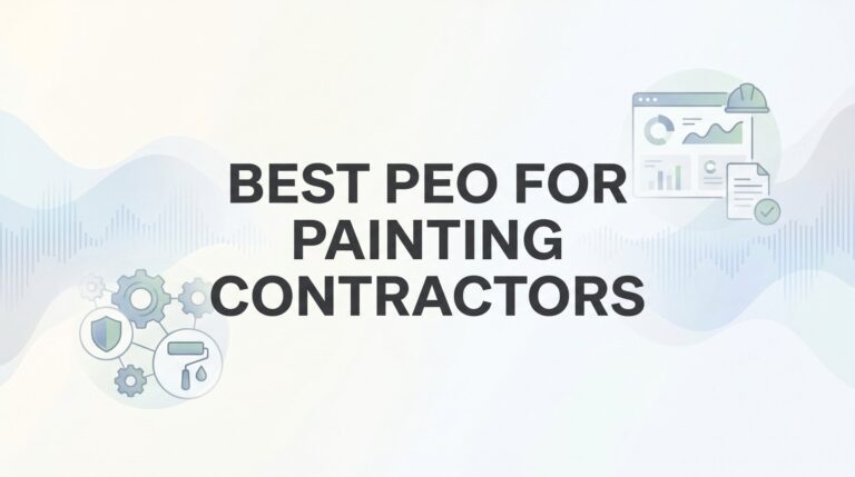 Best PEO for Painting Contractors: 7 Selection Criteria That Actually Matter