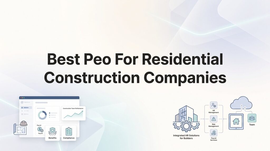 8 Best PEOs for Residential Construction Companies in 2026