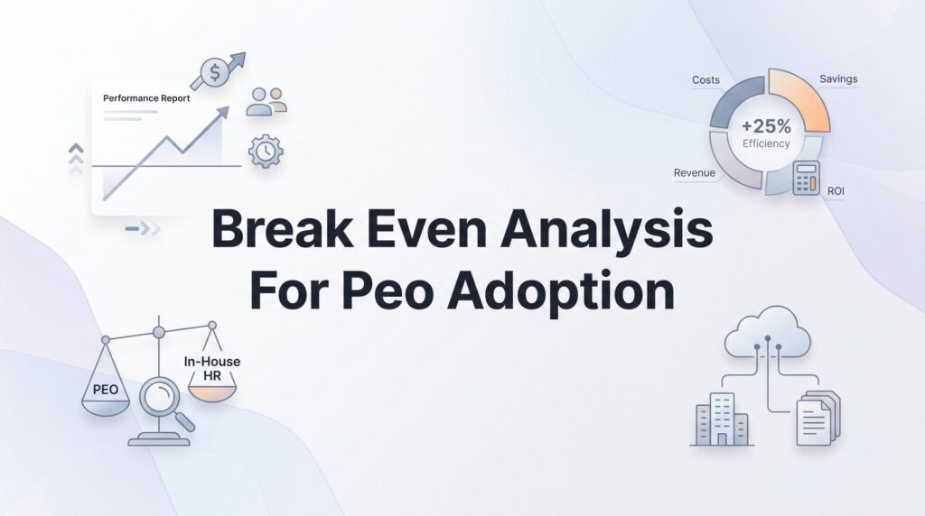How to Run a Break-Even Analysis Before Signing with a PEO