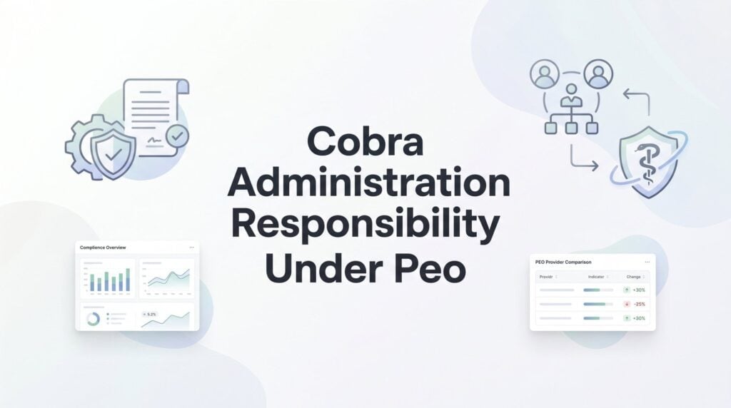 COBRA Administration Responsibility Under PEO: Who Actually Handles What