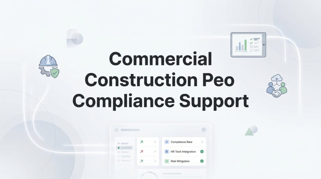 Commercial Construction PEO Compliance Support: What It Actually Covers and When It Falls Short