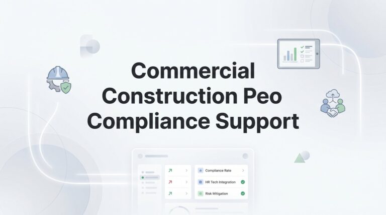 Commercial Construction PEO Compliance Support: What It Actually Covers and When It Falls Short