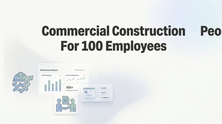 7 Strategies for Selecting a Commercial Construction PEO at the 100-Employee Mark