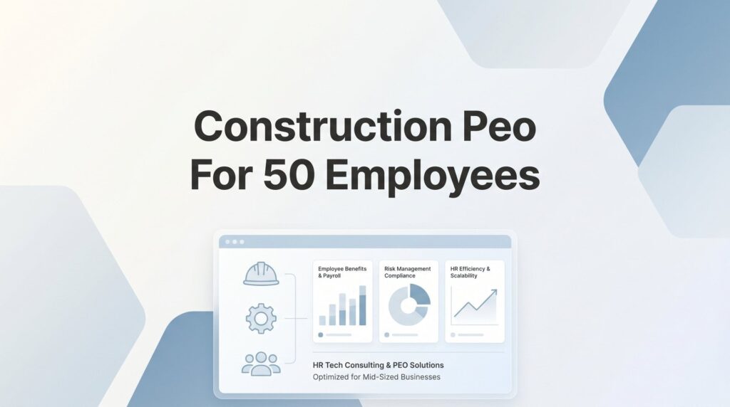 7 Strategies for Selecting the Right Construction PEO at 50 Employees