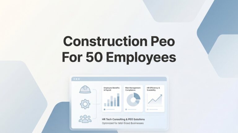 7 Strategies for Selecting the Right Construction PEO at 50 Employees