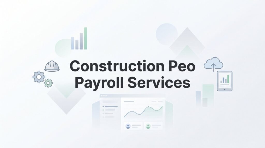 Construction PEO Payroll Services: What They Handle and When They Make Sense