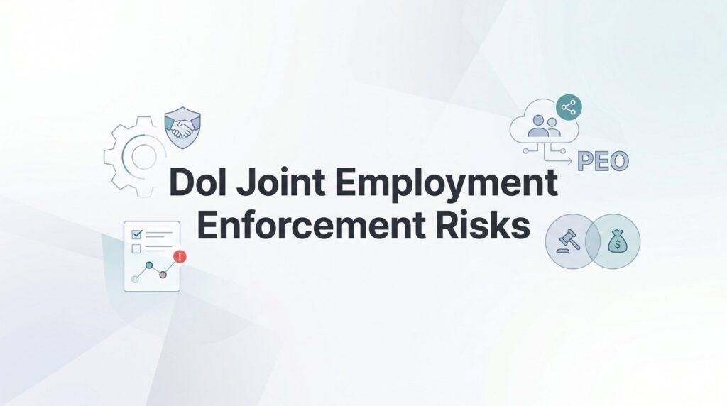 DOL Joint Employment Enforcement Risks: What Business Owners Need to Know
