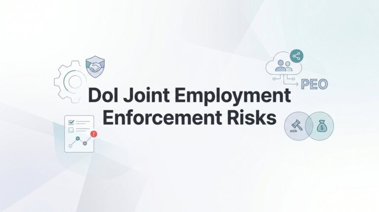 DOL Joint Employment Enforcement Risks: What Business Owners Need to Know