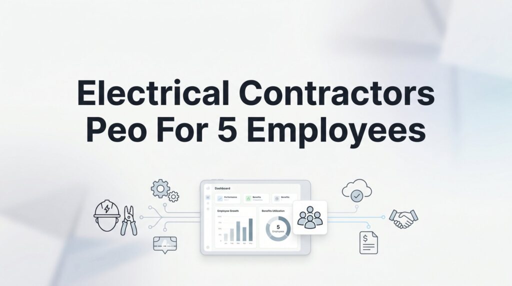 7 Smart Strategies for Electrical Contractors with 5 Employees Evaluating PEO Options