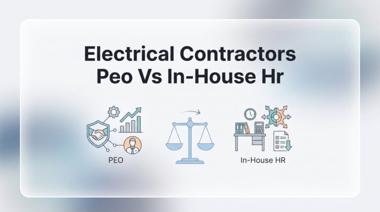7 Decision Factors for Electrical Contractors: PEO vs In-House HR