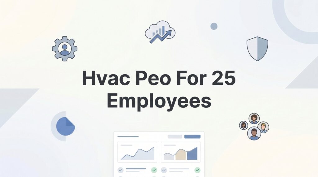 7 Strategies for Choosing an HVAC PEO When You Have 25 Employees