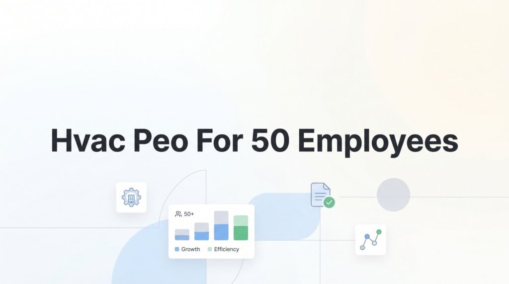 7 Strategies for Choosing an HVAC PEO at the 50-Employee Threshold