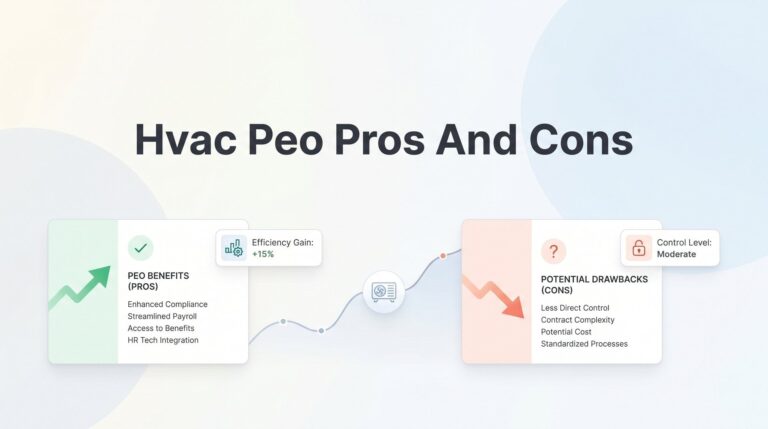 HVAC PEO Pros and Cons: A Practical Guide for Contractors Weighing the Trade-Offs