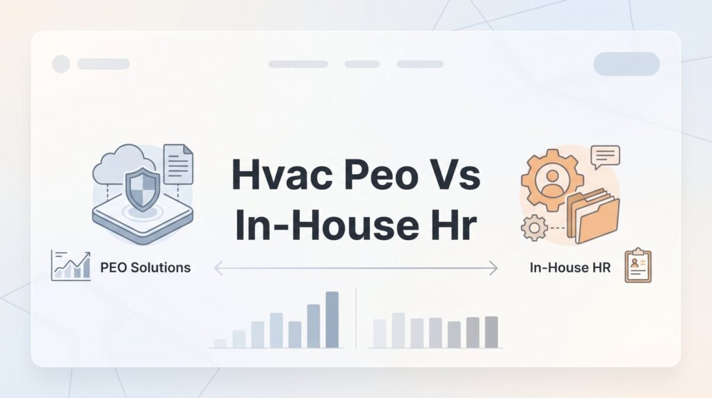 HVAC PEO vs In-House HR: 7 Decision Factors That Actually Matter