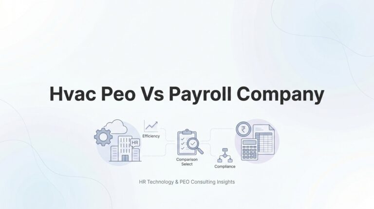 HVAC PEO vs Payroll Company: 8 Best Options for Contractors in 2026