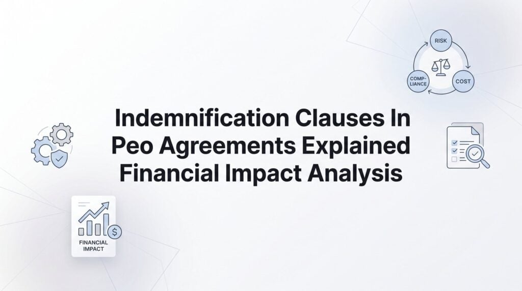 Indemnification Clauses in PEO Agreements Explained: Financial Impact Analysis for Business Owners