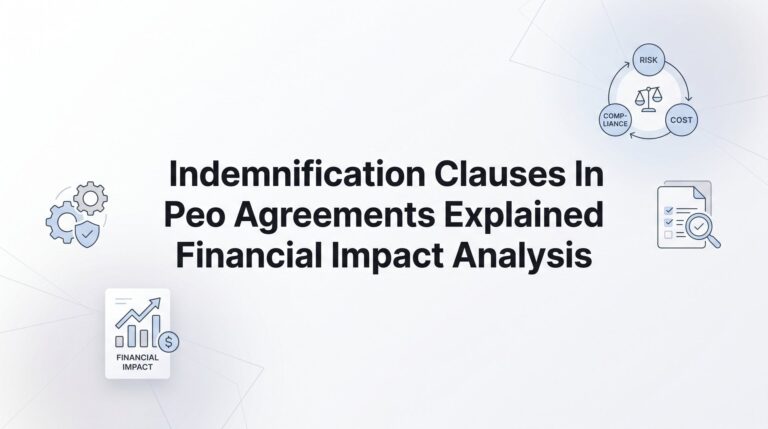 Indemnification Clauses in PEO Agreements Explained: Financial Impact Analysis for Business Owners