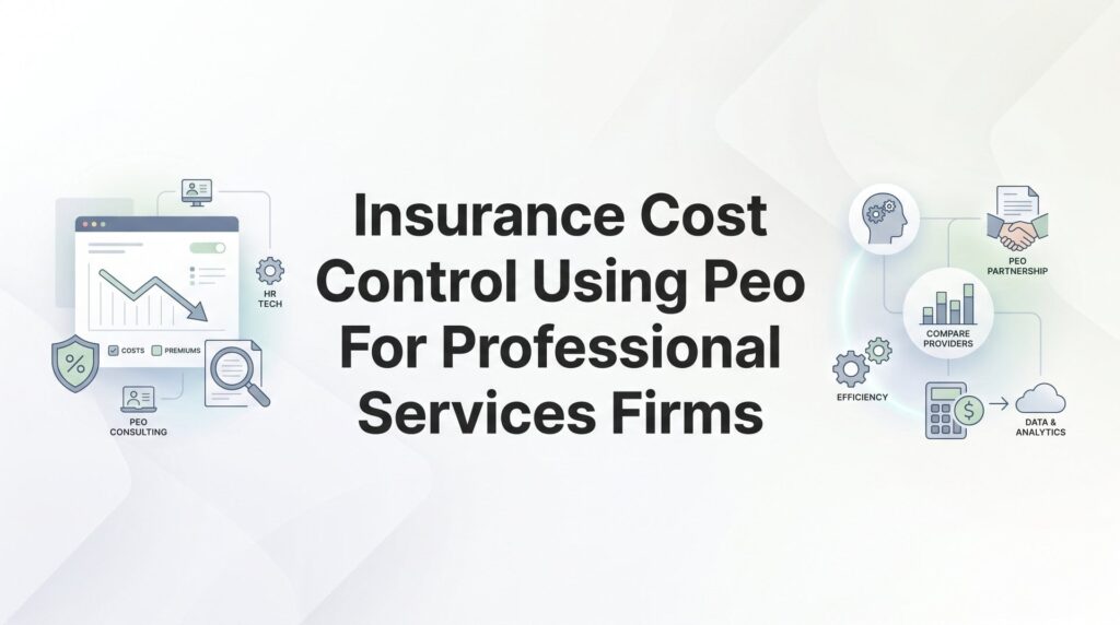 How to Control Insurance Costs Using a PEO: A Step-by-Step Guide for Professional Services Firms