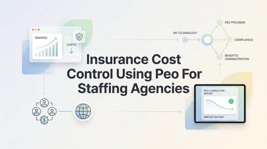 How to Control Insurance Costs Using a PEO: A Staffing Agency Guide