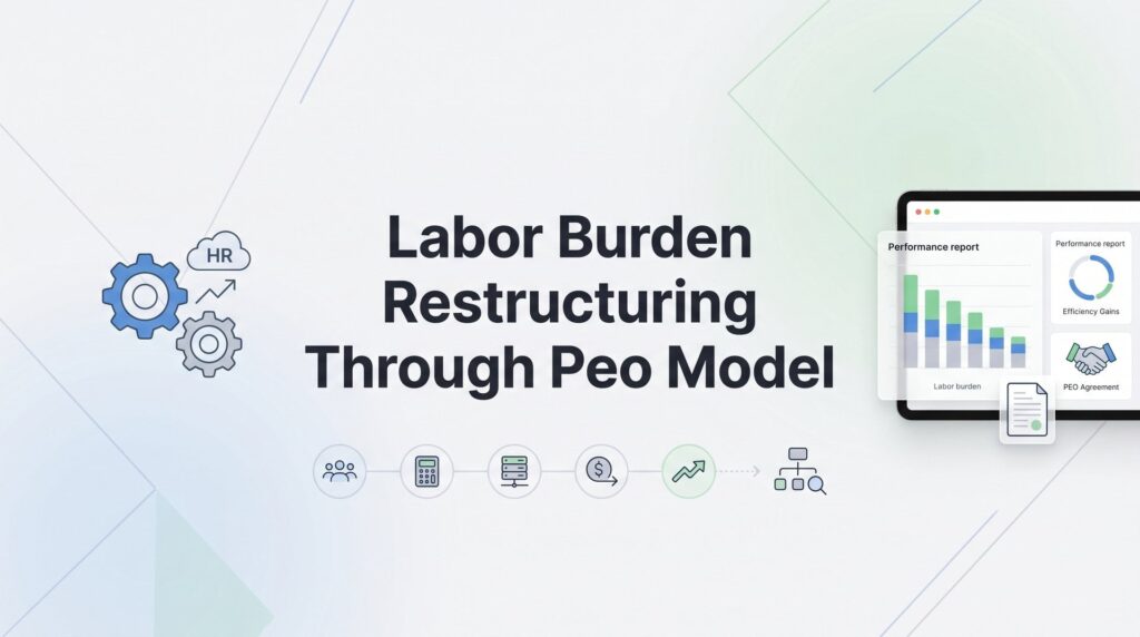 Labor Burden Restructuring Through the PEO Model: A Practical Guide for Business Owners