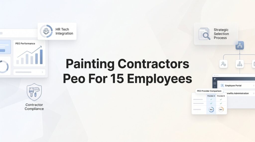 7 Smart PEO Strategies for Painting Contractors With 15 Employees