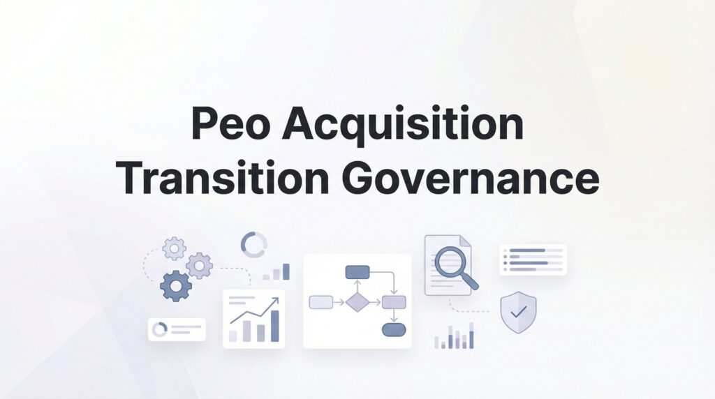 How to Navigate PEO Acquisition Transitions: A Governance Playbook for Business Owners
