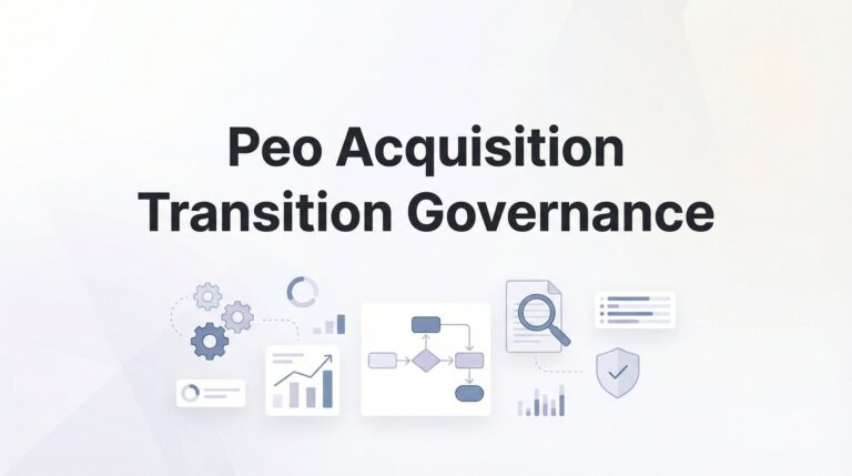 How to Navigate PEO Acquisition Transitions: A Governance Playbook for Business Owners