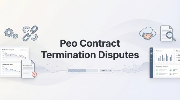 PEO Contract Termination Disputes: What Triggers Them and How to Resolve Them