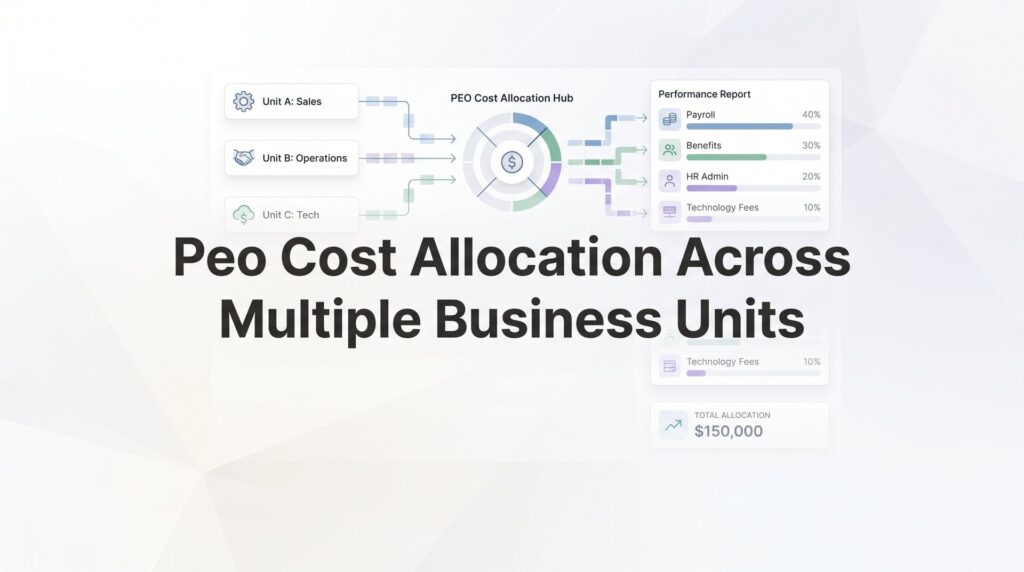 How to Allocate PEO Costs Across Multiple Business Units: A Practical Framework