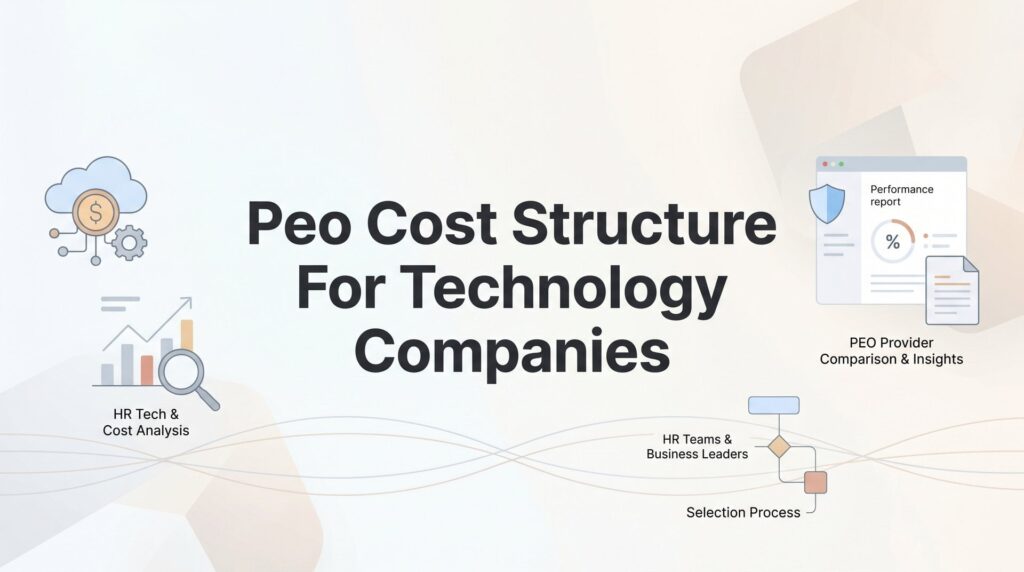 PEO Cost Structure for Technology Companies: What Actually Drives Your Pricing