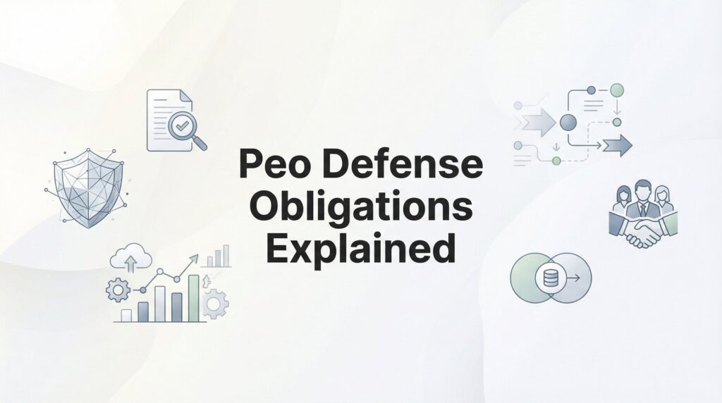 PEO Defense Obligations Explained: What Your Provider Actually Owes You When Things Go Wrong
