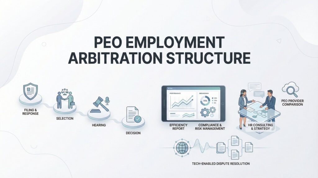 PEO Employment Arbitration Structure: What Business Owners Need to Know Before Signing