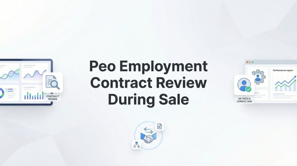 How to Review Your PEO Employment Contract During a Business Sale