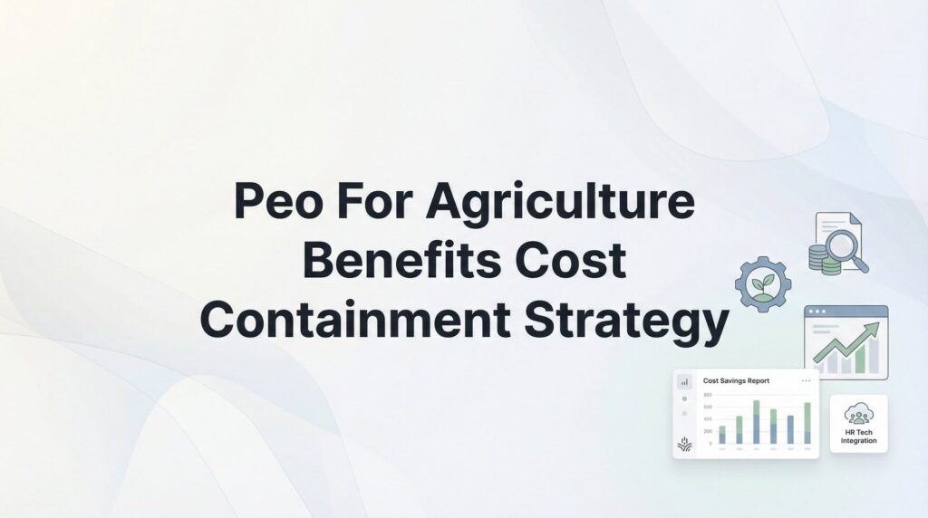7 Cost Containment Strategies for Agriculture Businesses Using a PEO