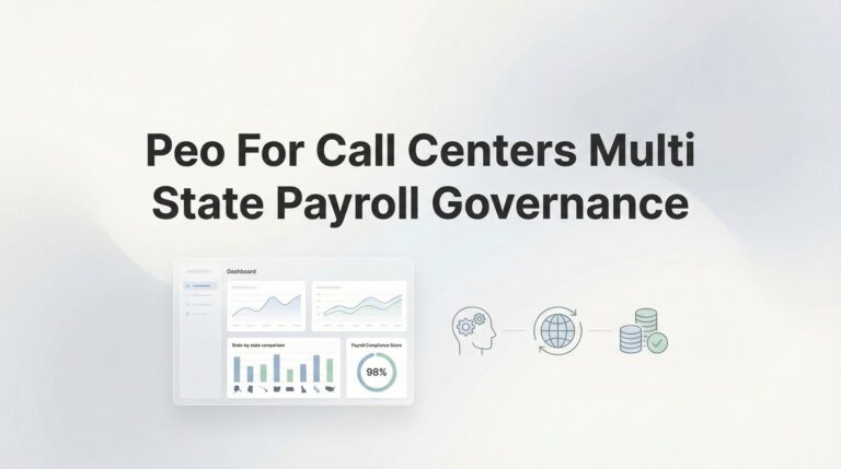 PEO for Call Centers: Managing Multi-State Payroll Governance Without Losing Your Mind