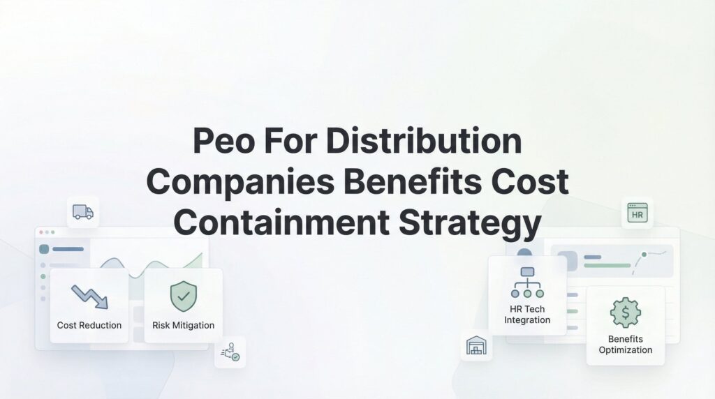 7 Best PEOs for Distribution Companies: Cost Containment Strategies That Actually Work
