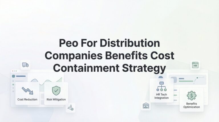 7 Best PEOs for Distribution Companies: Cost Containment Strategies That Actually Work