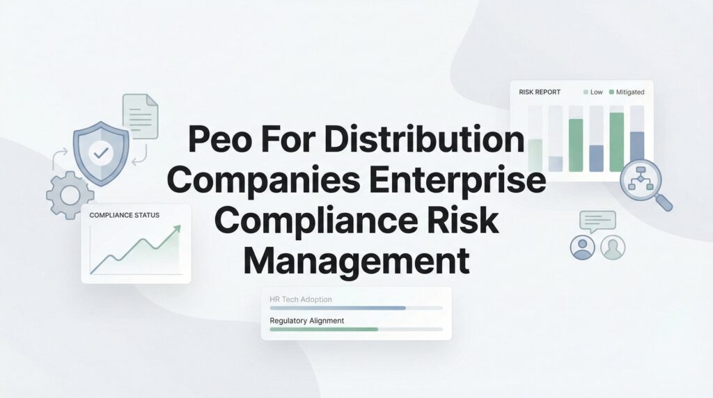 PEO for Distribution Companies: Managing Enterprise Compliance and Risk at Scale