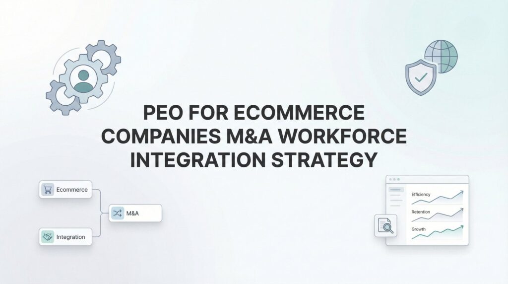 How to Integrate Acquired Ecommerce Workforces Using a PEO: M&A Integration Strategy