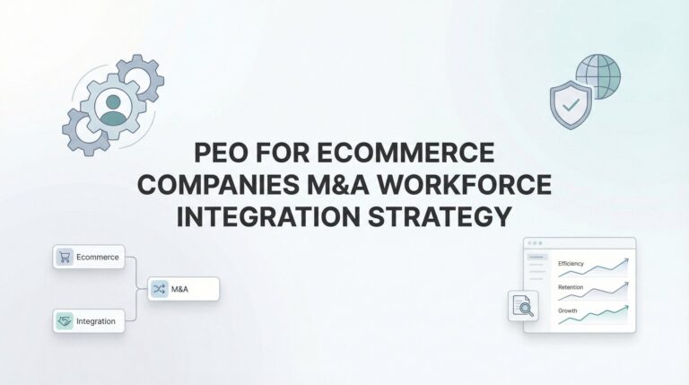 How to Integrate Acquired Ecommerce Workforces Using a PEO: M&A Integration Strategy
