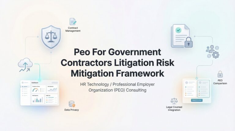 PEO for Government Contractors: A Litigation Risk Mitigation Framework