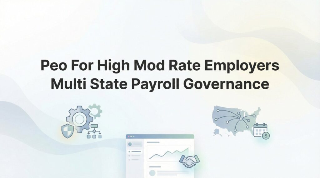 How to Select a PEO When You Have a High Mod Rate and Multi-State Payroll Complexity
