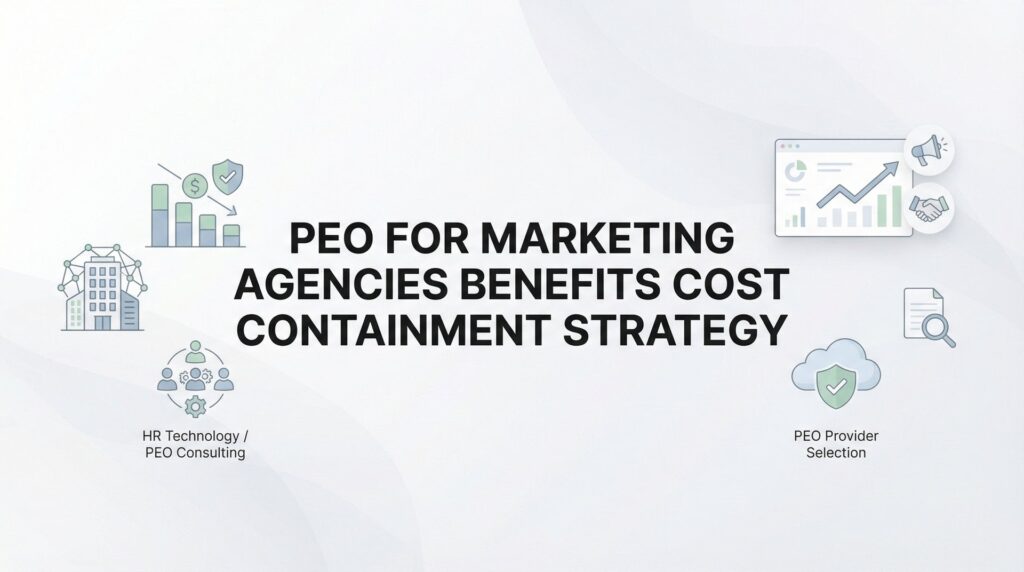 PEO for Marketing Agencies: Benefits and Cost Containment Strategy That Actually Works