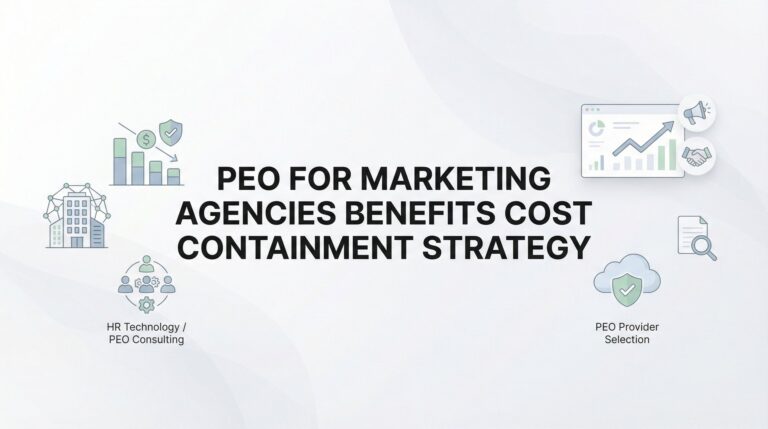 PEO for Marketing Agencies: Benefits and Cost Containment Strategy That Actually Works